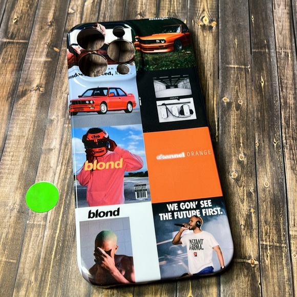 5for$10 Singer Album Collage Frank Ocean IPhone 15 Pro Max Protective Phone Case - Picture 5 of 5